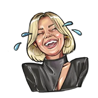 😂 emoji Sexy Ju Telegram sticker 5 of 27