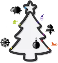 Sticker from Christmas