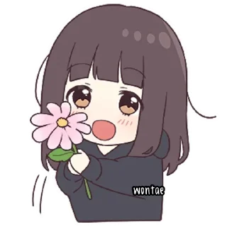 🤍 emoji 🍓ayalin_misaki🍓 Telegram sticker 17 of 90