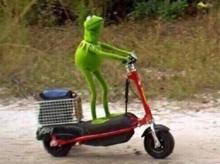 🛴 emoji Kermit Telegram sticker 24 of 93