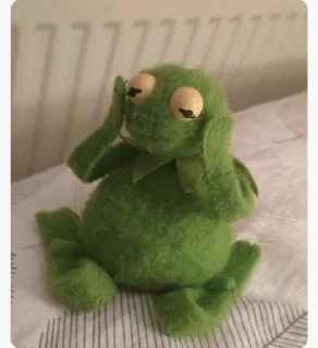 😳 emoji Kermit Telegram sticker 8 of 93
