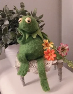 😌 emoji Kermit Telegram sticker 3 of 93