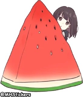 Sticker from @MHStickers Kurumi Chan 5