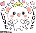 😍 emoji @MHStickers Hearty Bear 5 Telegram sticker 22 of 42