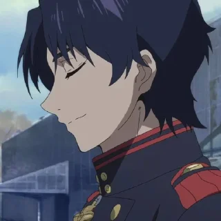 😌 emoji Guren Ichinose Telegram sticker 19 of 28