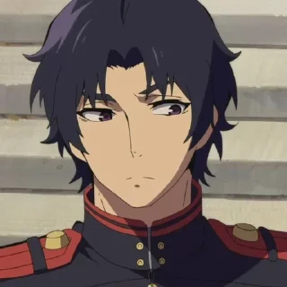 🤨 emoji Guren Ichinose Telegram sticker 11 of 28