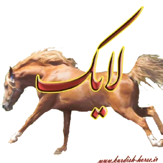 👍 emoji Kurdish horse Telegram sticker 11 of 45