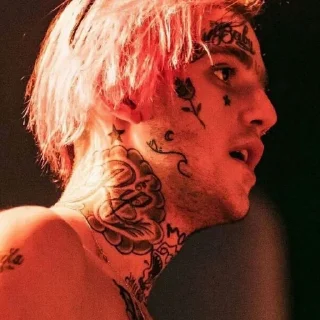 Sticker from Lil peep