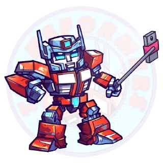 😏 emoji Transformers Telegram sticker 11 of 12
