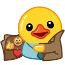 Sticker from Hot Duck