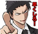 😠 emoji Koro Sensei Telegram sticker 18 of 24