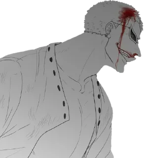 🩸 emoji 💛Doflamingo💛 Telegram sticker 17 of 25