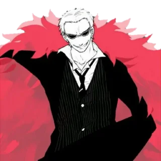 😎 emoji 💛Doflamingo💛 Telegram sticker 13 of 25
