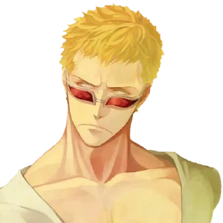 😕 emoji 💛Doflamingo💛 Telegram sticker 7 of 25
