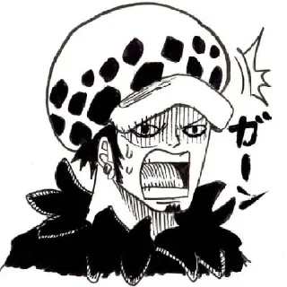 👍 emoji ☠️trafalgar law☠️ @zhekamag09 Telegram sticker 24 of 66
