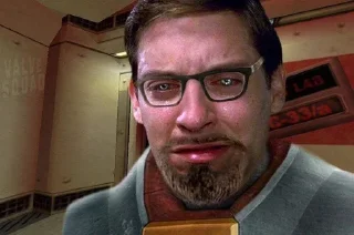 Sticker from Too much Valve