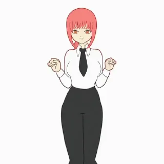 💃 emoji Chainsaw Man 🪚 (@TodorokiShouto) Telegram sticker 23 of 40
