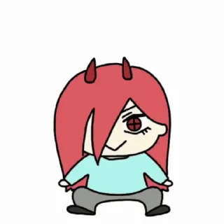 💃 emoji Chainsaw Man 🪚 (@TodorokiShouto) Telegram sticker 5 of 40