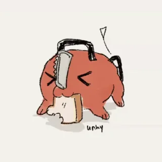 🍞 emoji Chainsaw Man 🪚 (@TodorokiShouto) Telegram sticker 17 of 40