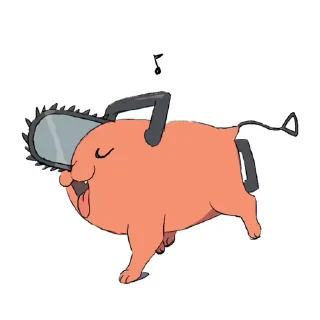 🎵 emoji Chainsaw Man 🪚 (@TodorokiShouto) Telegram sticker 19 of 40