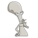 🚬 emoji American Dad! Telegram sticker 6 of 20