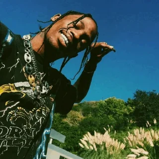 🍷 emoji °[@AngelsofDevils]° Travis Scott Telegram sticker 10 of 45