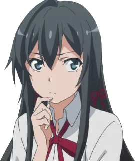 🤔 emoji OreGairu | @StickersOfAstora Telegram sticker 14 of 120