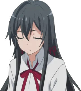 😔 emoji OreGairu | @StickersOfAstora Telegram sticker 19 of 120