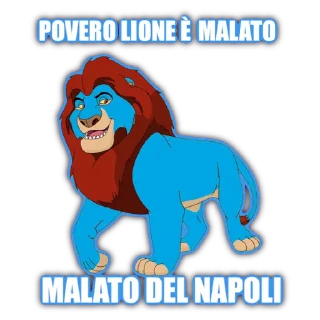 Sticker from Cartoni Napoli