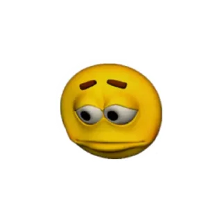 😔 emoji Joe Telegram sticker 10 of 18
