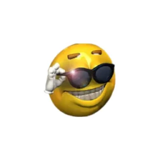 😎 emoji Joe Telegram sticker 11 of 18