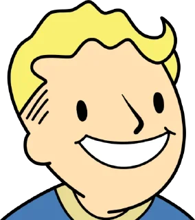 😀 emoji Fallout | @StickersOfAstora Telegram sticker 3 of 45