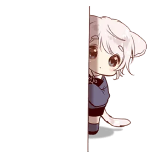 😶 emoji Neko boy @StickersPackRobot Telegram sticker 23 of 40