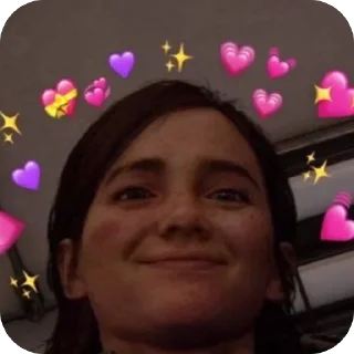 🫥 emoji Ellie [ @forgttonrealm ] Telegram sticker 13 of 41