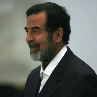 😇 emoji Saddam Hussein Telegram sticker 15 of 87