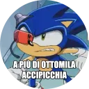 😠 emoji I memi italiani di Sonic il Riccio Telegram sticker 9 of 13