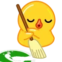 🧹 emoji This is the end... (@DMJ_Stickers) Telegram sticker 19 of 29
