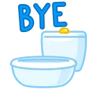🚽 emoji This is the end... (@DMJ_Stickers) Telegram sticker 9 of 29