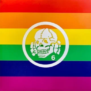 🏳️‍🌈 emoji Death in June Telegram sticker 24 of 34