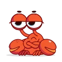 😒 emoji Grab this Crab @CenterOfSticker Telegram sticker 12 of 27