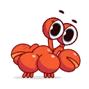 🍑 emoji Grab this Crab @CenterOfSticker Telegram sticker 9 of 27