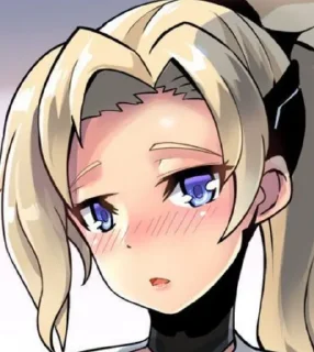 ☺️ emoji Mercy / Anna Ziegler Telegram sticker 22 of 45