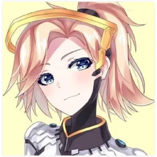 ☺️ emoji Mercy / Anna Ziegler Telegram sticker 6 of 45