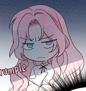 😒 emoji Yernika @AdorableThings Telegram sticker 21 of 120