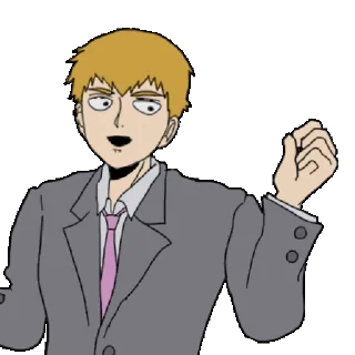 🕺 emoji Mob Psycho 💯 (@TodorokiShouto) Telegram sticker 17 of 47