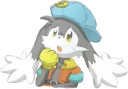 😰 emoji Klonoa fanpack Telegram sticker 7 of 55