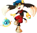 😆 emoji Klonoa fanpack Telegram sticker 9 of 55
