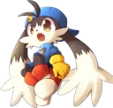 😯 emoji Klonoa fanpack Telegram sticker 22 of 55