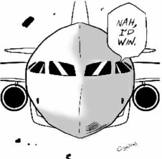 🗣 emoji 𝙉𝘼𝙃 𝙄'𝘿 𝙒𝙄𝙉 | @ya_whosh Telegram sticker 7 of 101