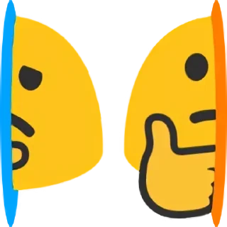 🤔 emoji @Dyneteve's userbot pack 1 Telegram sticker 16 of 98